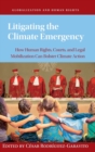 Image for Litigating the climate emergency  : how human rights, courts, and legal mobilization can bolster climate action