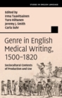 Image for Genre in English Medical Writing, 1500–1820