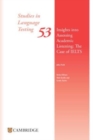 Image for Insights into Assessing Academic Listening: The Case of IELTS Paperback