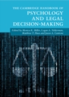 Image for The Cambridge handbook of psychology and legal decision-making