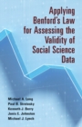 Image for Applying Benford&#39;s Law for Assessing the Validity of Social Science Data
