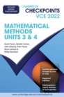 Image for Cambridge Checkpoints VCE Mathematical Methods Units 3&amp;4 2022 Code