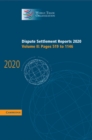 Image for Dispute Settlement Reports 2020: Volume 2, Pages 519 to 1146