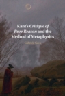 Image for Kant&#39;s Critique of Pure Reason and the Method of Metaphysics