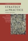 Image for Cambridge Handbook of Strategy as Practice