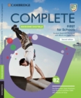Image for Complete First for Schools Student&#39;s Book and Workbook with eBook and Digital Pack (Italian Edition)