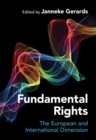 Image for Fundamental rights: the European and international dimension