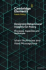 Image for Designing Behavioural Insights for Policy