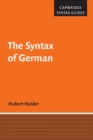 Image for The Syntax of German