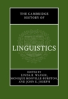 Image for The Cambridge history of linguistics