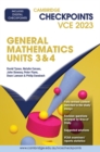 Image for Cambridge Checkpoints VCE General Mathematics Units 3&amp;4 2023