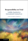 Image for Responsibility on Trial: Liability Standards in International Criminal Law