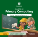 Image for Cambridge Primary Computing Digital Teacher&#39;s Resource 4 Access Card