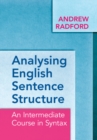 Image for Analysing English Sentence Structure