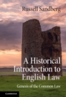 Image for A Historical Introduction to English Law: Genesis of the Common Law