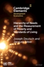 Image for Hierarchy of Needs and the Measurement of Poverty and Standards of Living
