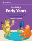 Image for Cambridge Early Years Communication and Language for English as a Second Language Learner&#39;s Book 3A