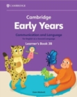 Image for Cambridge Early Years Communication and Language for English as a Second Language Learner&#39;s Book 3B : Early Years International