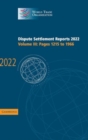 Image for Dispute Settlement Reports 2022: Volume 3, Pages 1215 to 1966