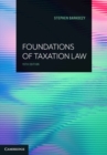 Image for Foundations of Taxation Law