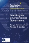 Image for Learning for environmental governance: insights for a more adaptive future