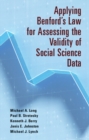 Image for Applying Benford&#39;s Law for Assessing the Validity of Social Science Data