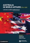 Image for Australia in World Affairs 2016–2020: Volume 13