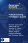 Image for Institutionalising Multispecies Justice