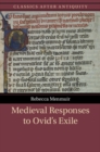Image for Medieval responses to Ovid&#39;s exile