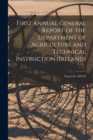 Image for First Annual General Report of the Department of Agriculture and Technical Instruction (Ireland) : Report for 1902-03