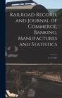 Image for Railroad Record, and Journal of Commerce, Banking, Manufactures and Statistics; v. 15 1867