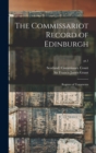 Image for The Commissariot Record of Edinburgh