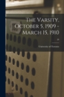 Image for The Varsity, October 5, 1909 - March 15, 1910; 29