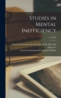 Image for Studies in Mental Inefficiency; v.1(1920)