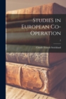 Image for Studies in European Co-operation; 2