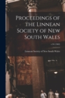 Image for Proceedings of the Linnean Society of New South Wales; v.94 (1969)
