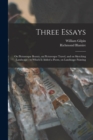 Image for Three Essays