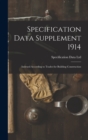 Image for Specification Data Supplement 1914 [microform]