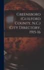 Image for Greensboro (Guilford County, N.C.) City Directory, 1915-16