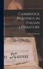Image for Cambridge Readings in Italian Literature