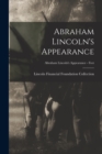 Image for Abraham Lincoln&#39;s Appearance; Abraham Lincoln&#39;s Appearance - Feet