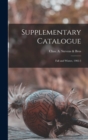 Image for Supplementary Catalogue
