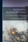 Image for Maryland Quaker Records : Nottingham Monthly Meeting, Cecil County