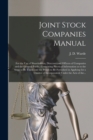 Image for Joint Stock Companies Manual [microform]