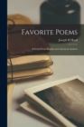 Image for Favorite Poems : Selected From English and American Authors