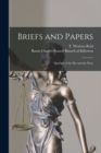 Image for Briefs and Papers