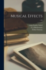 Image for Musical Effects; v.48
