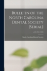 Image for Bulletin of the North Carolina Dental Society [serial]; v.25 (1941-1942)