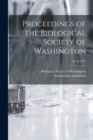 Image for Proceedings of the Biological Society of Washington; v. 40 1927