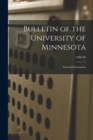 Image for Bulletin of the University of Minnesota : General Information; 1908/09